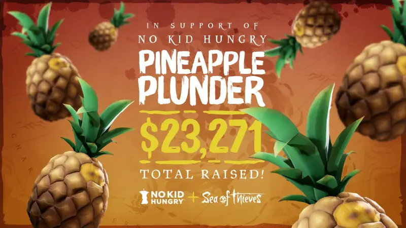 Plunder File Pineapple Plunder Charity Stream | Sea of Thieves Assets